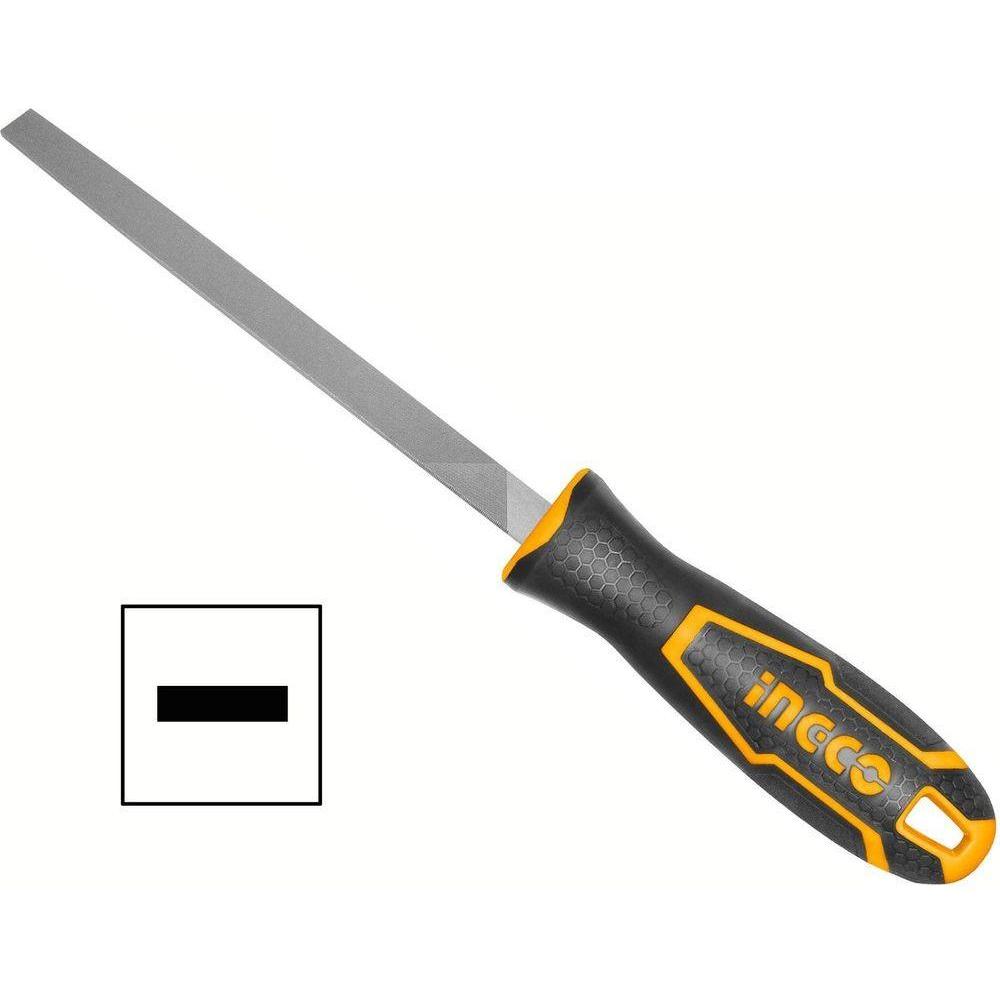 Ingco HSFF088 Flat Steel File With Handle - KHM Megatools Corp. Ingco HSFF088 Flat Steel File With Handle - KHM Megatools Corp.